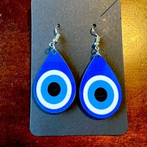 New Homemade Evil Eye Earrings